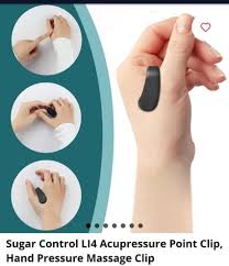 Sugar Control LI4 Acupressure Point Clip (Pack of 2)