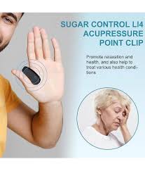 Sugar Control LI4 Acupressure Point Clip (Pack of 2)