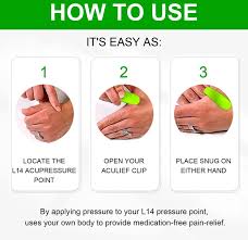 Sugar Control LI4 Acupressure Point Clip (Pack of 2)